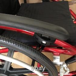 Drive Enigma Spirit Lightweight Aluminium Wheelchair With Mag Wheels RED
