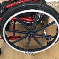 Drive Enigma Spirit Lightweight Aluminium Wheelchair With Mag Wheels RED
