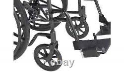 Drive Self Propel 18 Sport Wheelchair Silver