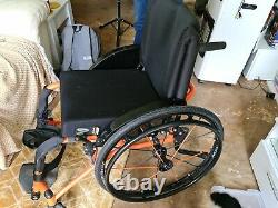 Drive Self Propel 22in Sport Wheelchair Silver never used being on low esa