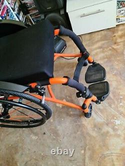 Drive Self Propel 22in Sport Wheelchair Silver never used being on low esa