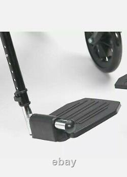 Drive Silver Sport Self Propel Mobility Folding Steel Wheelchair