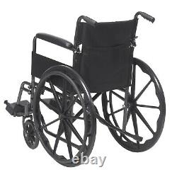 Drive Silver Sport Wheelchair 18 Silver SSP118FA-SF