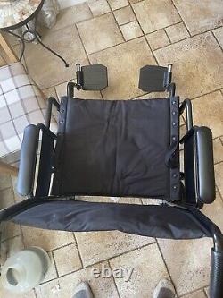 Drive Steel Heavy Duty Bariatric Transit Transport Wheelchair Mobility Aid