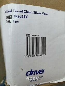 Drive TR39ESV Steel Travel Wheel Chair