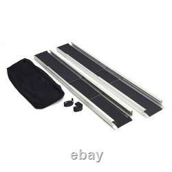 Drive Telescopic 7ft Lightweight Folding Non Slip Channel Ramp for Wheelchairs