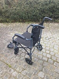 Drive TraveLite Aluminium Transport Wheelchair Chair & Travel Bag EXC CONDITION