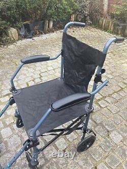 Drive TraveLite Aluminium Transport Wheelchair Chair & Travel Bag EXC CONDITION