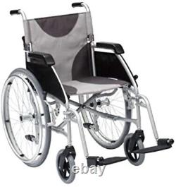 Drive Ultra Lightweight 17'' Seat Folding Travel Manual Wheelchair Mobility Aid