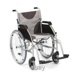 Drive Ultra Lightweight 20'' Seat Folding Travel Manual Wheelchair Mobility Aid