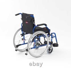 Drive XS Aluminium Wheelchair Self Propelled Manual Travel Mobility Aid Folding