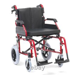 Drive XS Transit Manual Wheelchair Mobility Aid Folding Aluminium