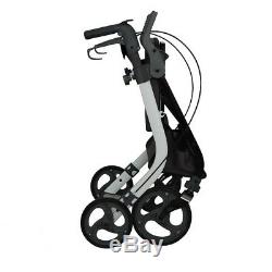 EC Fusion 2 in 1 walker wheelchair combination walking aid rollator hybrid