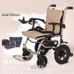 Electric Lightweight Folding Motorized Power Wheelchair Mobility Aid3