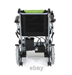 Electric Lightweight Power Wheelchair Medical Mobility Aid, Easy-Folding, 6mph