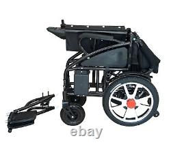 Electric Motorized Power Wheelchair Foldable Lightweight Heavy Duty Powerchair