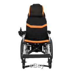 Electric Power Folding Wheelchair Lightweight Medical Mobility Aid Motorized 4