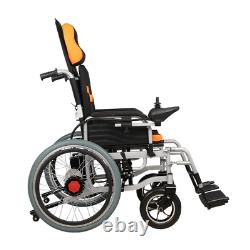Electric Power Folding Wheelchair Lightweight Medical Mobility Aid Motorized A