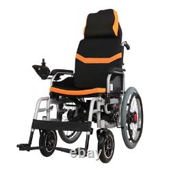 Electric Power Folding Wheelchair Lightweight Mobility Aid Motorized1