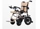Electric Power Folding Wheelchair Lightweight Mobility Aid Motorizednew4