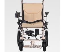 Electric Power Folding Wheelchair Lightweight Mobility Aid MotorizedNew4