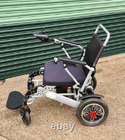 Electric Self Folding Wheelchair Lithium Lightweight Remote Control Can Del