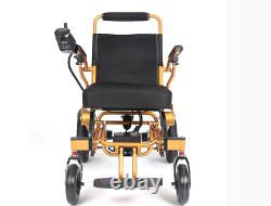 Electric Wheelchair Folding Lightweight Old Elderly Disabled With Damping System 5