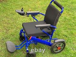 Electric Wheelchair Folding Portable Long range 12ah Battery Free delivery