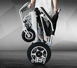 Electric Wheelchair Motorized Automated Foldable Lightweight Mobility Wheelchair