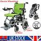 Electric Wheelchair Power Wheel Chair Lightweight Mobility Aid Folding Uk Stock