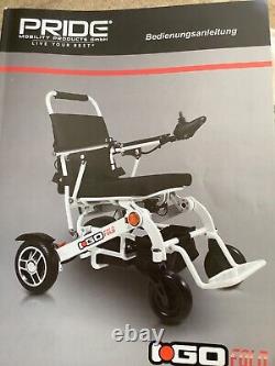 Electric wheelchair PRIDE i-Go Folding Powerchair Lightweight with Joystick