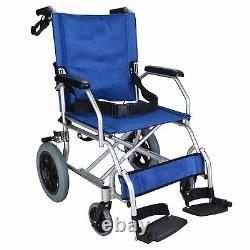 Elite Care 1863 Folding Lightweight transit wheelchair & brakes under 10kg DEMO