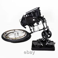 Elite Care Voyager all terrain outdoor self propel wheelchair with bike tyres
