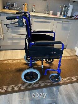 EliteCare ECTR01 Lightweight Folding Wheelchair (Bring Cash When Collecting)