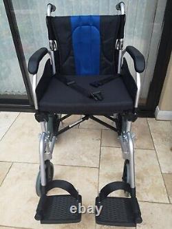 EliteCare ECTR02-18 Deluxe Aluminium Attendant Wheelchair