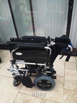 EliteCare ECTR02-18 Deluxe Aluminium Attendant Wheelchair
