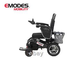 Emodes Lightweight Electric Wheelchair Instant Folding Portable 24kg, 4mph New