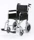 Enigma Lightweight Folding Transit Attendant Wheelchair With Handbrakes 18 Seat