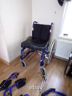 Enigma Self Propelled Wheel Chair Quick Release Wheels & Padded Seat 18 Inch