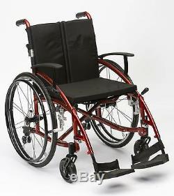 Enigma Spirit Deluxe Lightweight Aluminium Folding Self Propel Wheelchair