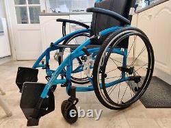 Enigma Spirit Lightweight Aluminium Folding Self Propelled Wheelchair