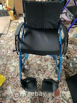 Enigma Spirit lightweight folding self propelled wheelchair