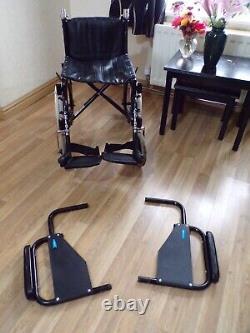 Enigma Transit Wheelchair Quick Release Wheels & Padded Seat 16 Inch
