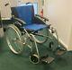 Excel G-lite Pro Lightweight Transit Wheelchair 20 Seat Blue/black 12.7kg 113kg