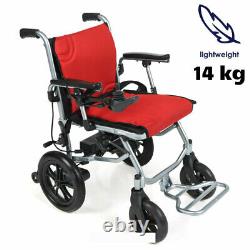 FOLDACHAIR Ultra Lightweight Folding Electric Wheelchair 14.5 kg with FREE P+P