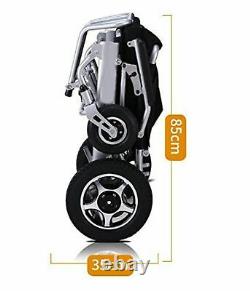 Fold and Travel Lightweight Electric Power Wheelchair Mobility Aid Automated