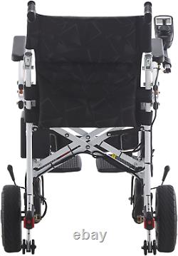 Fold and Travel Lightweight Electric Wheelchair, Portable Mobility Wheel chair
