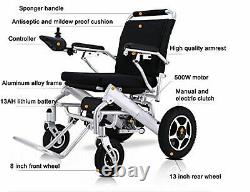 Foldable Electric Wheelchair For Adults Lightweight Power Wheel Chair Wheelchair