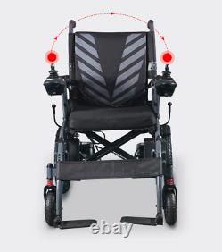 Foldable Electric Wheelchair Heavy Duty Lightweight Mobility Folding Power Chair