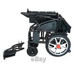 Foldable Electric Wheelchair Lightweight Heavy Duty Durable Power Wheel Chair